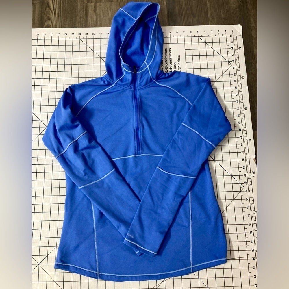 Columbia Women’s Large Blue‎ Long Sleeve Zip Up Pullover
